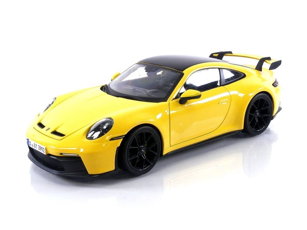 Amazon.com: MAISTO 1/18 - P-ORSCHE 911 GT3-2022 : Arts